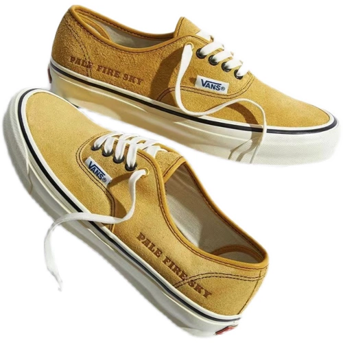 Джулиан Клинсевич Ванс Ог Аутентичные Совместные Мужчины и Женщины с низким содержанием желтых ретро -ретро -ботинки