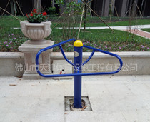 Outdoor fitness path Outdoor fitness equipment Outdoor fitness equipment Community three-person leg press