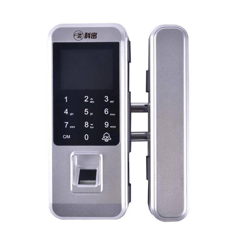 Cormi M20 glass door fingerprint lock office Smart door Forbidden Machine Fingerprint password swipe remote control APP