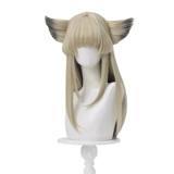 三分妄想 Arknights End Perika cos парик с градиентом, имитирующим кожу головы, неопределенная блондинка