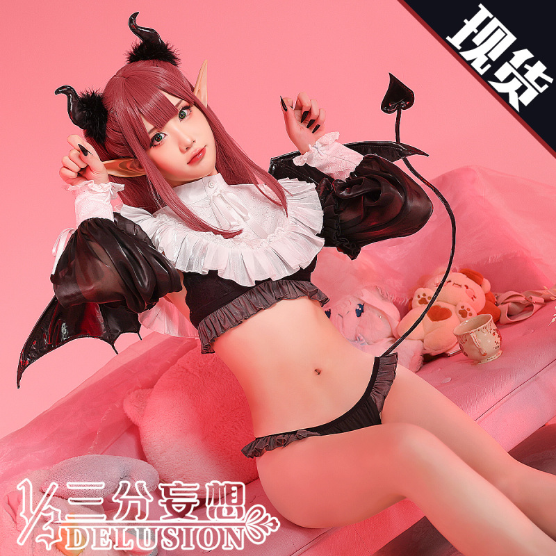 Three-Point Fantasy Dressing-Up Doll Falls in Love Cosplay Costume Kitagawa Umi Succubus Liz Liz Cosplay Female
