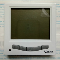 Wharton thermostat Central air conditioning controller Fan coil switch panel v face smile button wave