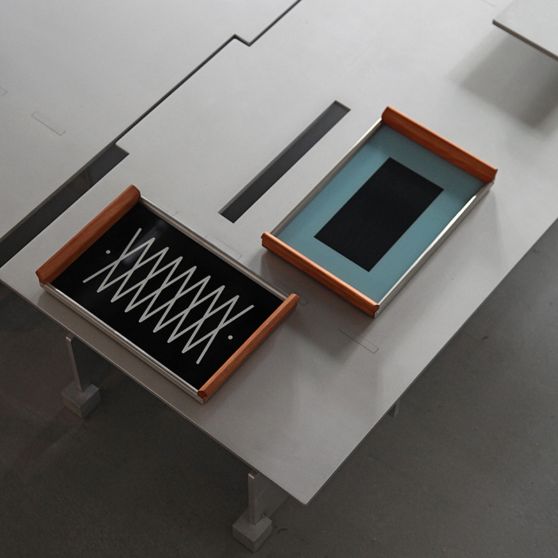 Cont Retro Wooden Pallet Item Storage Tray Aromatherapy Tray