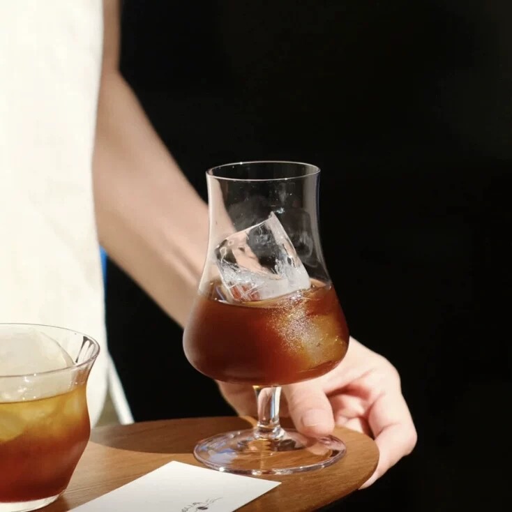 Bar Kimura Iced Americano Coffee Cup Creative Special Cocktail Cup Brandy Glass Tasting Cup