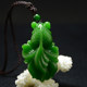 Xinjiang Jade Hetian Jade Jasper Goldfish Pendant Pendant Spinach Green Jasper Gold Jade Mantang Fish Jade Pendant Jade Pendant