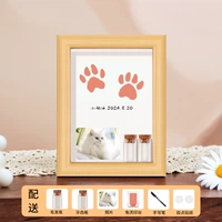 5-дюймовая цветная рамка + [несмываемая чернильная подушечка - маленькая розовая] 2 бутылки + ручка