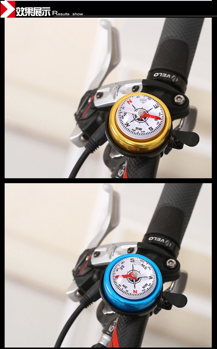 Avertisseur de vélo bell Compass - Ref 1455580 Image 5