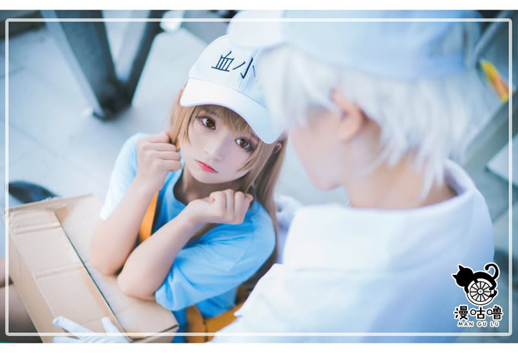 Thần chú làm việc tế bào COS tiểu cầu COS quần áo làm việc di động COS quần áo cosplay tóc giả che giày T-shirt đồ cosplay mèo