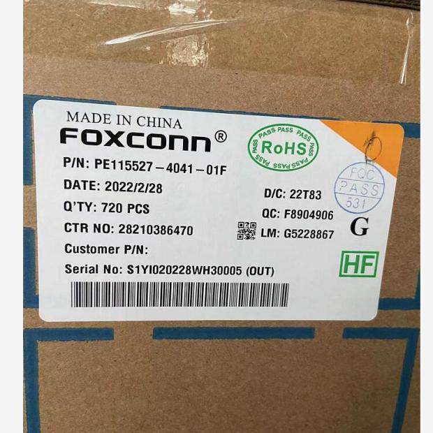 Foxconn original CPU1155 seat PE115527-4041-01F large tin ball gold-plated 15U