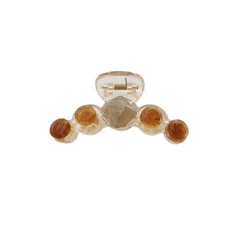 Ретро корейская свежая заколка-крабик, элегантная челка, акула, аксессуар, шпильки для волос