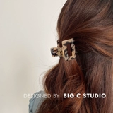 Аксессуар для волос, квадратная брендовая высокая заколка-крабик, акула, заколка для волос, Южная Корея, изысканный стиль