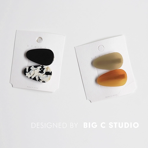 Модные милые изысканные шпильки для волос для влюбленных, заколка для волос, аксессуар для волос, простой и элегантный дизайн, популярно в интернете