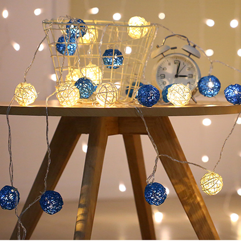 New Year's LED Lights Lights String Christmas Fuji Fuji Red Bedroom Room Archive of New Year Decoration