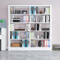 School library bookshelf Steel double-sided file bookshelf Reading room bookshelf special bookshelf floor shelf