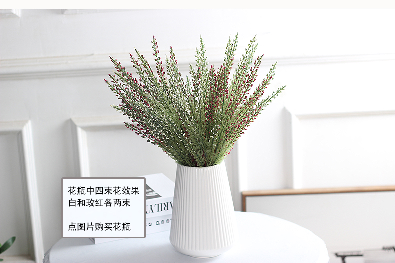 Nước cỏ nhỏ cỏ nhân tạo hoa giả hoa lụa hoa nhựa hoa xanh trang trí cây trồng trong chậu ngoài trời hoa trang trí hàng loạt - Hoa nhân tạo / Cây / Trái cây lan giả hạc đột biến