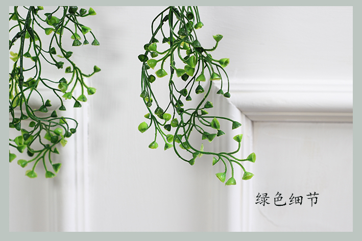 Mô phỏng hoa nho treo hoa giả treo tường phòng khách trong nhà trang trí nhà tường hoa cây nhựa hoa jinzhongliu - Hoa nhân tạo / Cây / Trái cây lựu giả