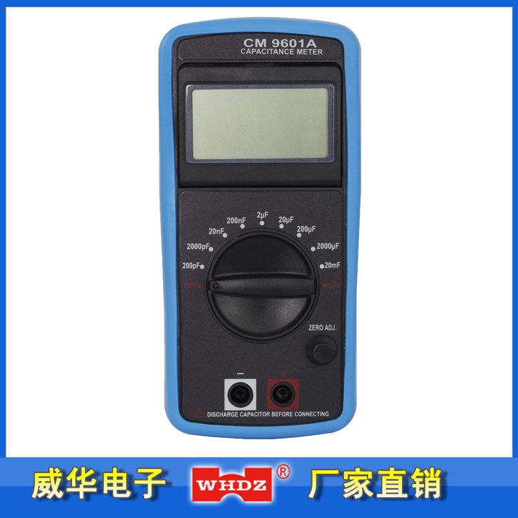 Capacitance meter CM9601A digital capacitance meter CM6013A Zhangzhou Weihua Electronics Factory Direct