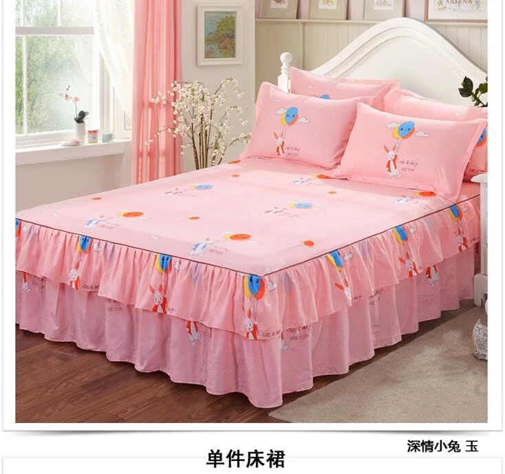 Các nhà sản xuất trượt bông đôi mảnh giường váy cotton ren bedspread Simmons tấm bìa bảo vệ công chúa Hàn Quốc - Váy Petti