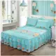 Các nhà sản xuất trượt bông đôi mảnh giường váy cotton ren bedspread Simmons tấm bìa bảo vệ công chúa Hàn Quốc - Váy Petti