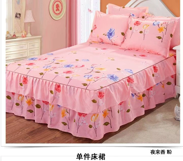 Các nhà sản xuất trượt bông đôi mảnh giường váy cotton ren bedspread Simmons tấm bìa bảo vệ công chúa Hàn Quốc - Váy Petti