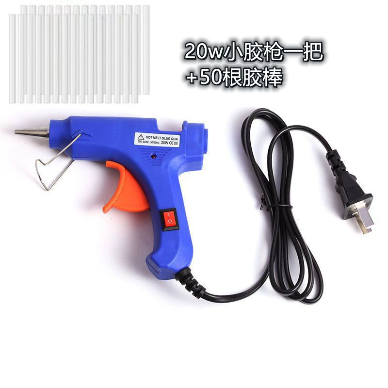 Súng Bắn Keo Lớn Súng Bắn Keo Nhỏ 100W Súng Bắn Keo 20W Nhà Mẫu Giáo Trẻ Em Handmade Diy Điện súng Bắn Keo Nóng Dây keo nến silicon súng bắn keo nến