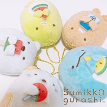 San-X Corner Bio Japan Authorizes Cute Watermelon Summer Paparazzi Doll Pendant Bead Chain Pendant Keyring
