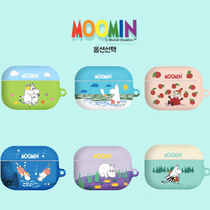 Korean Moomin Moomin is suitable for Apple airpods pro2 protective cover 3rd generation headphone cover protective anti-fall shell