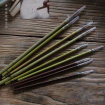 Ceramic hand-painted hook line pen pottery painting tool underglaze blue and white special brush dust sweep pen and water replenishing pen