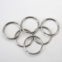 304 stainless steel key ring aperture key car keychain accessories small hanging ring weak magnetic ring creative gift