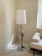 Vintage-Style Minimalist Floor Lamp, French Light Luxury Bauhaus Design, Suitable for Living Room and Bedroom, Creating an Atmospheric and High-End Feel, Retro Standing Lamp