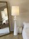 ins Floor Lamp for Living Room, Nordic Cream Wabi-Sabi Style, Sofa Side, Minimalist Design, Bedroom Bedside Standing Lamp