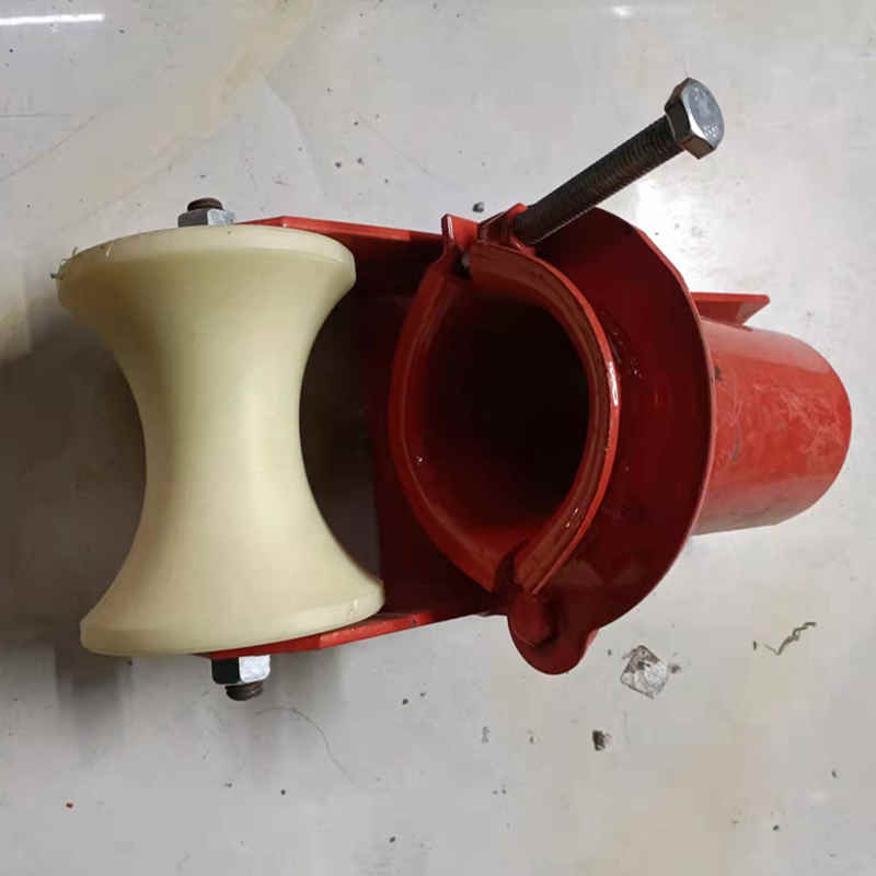 Cable nozzle pulley pipe pulley unwinding wire nozzle 80100150 pulley