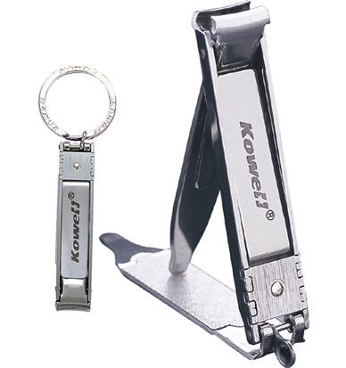 Korea Kowell Kowell stainless steel nail clipper with key ring portable ultra-thin nail scissors nail clippers