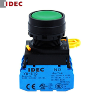 YW1B-M1E02R imported from Japan idec and Izumi YW1B-ME11G reset button switch YW1B-M1E30