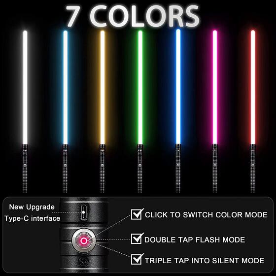 Star Wars Alloy Laser Sword Sn Pixel Metal Genuine Light-Up Prop Children's Toy Boy's Gift Cool
