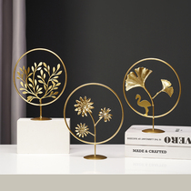 2021 Nordic light luxury ornaments wine cabinet personality porch living room modern room creative decoration home iron art