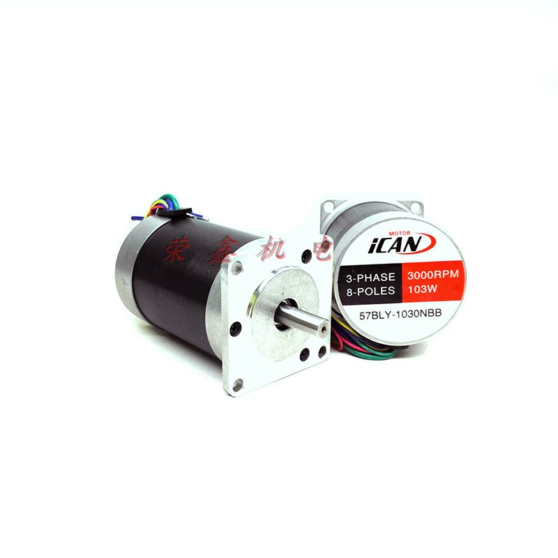 24V DC Brushless Inductive motor 57BLY-1030NBB DC motor 103 watts 0 33N 3000 rpm