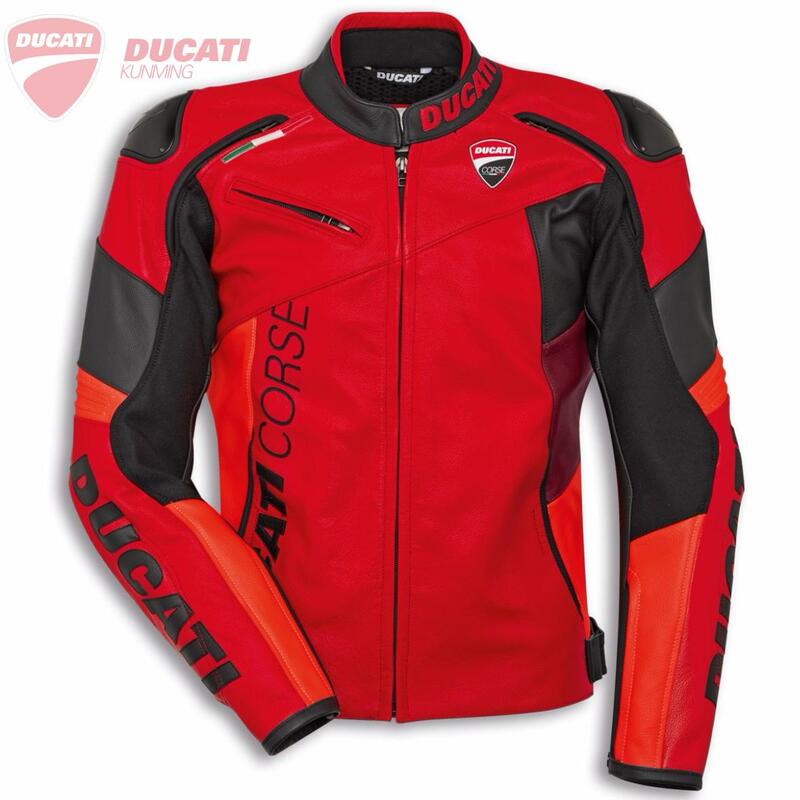Ducati Daniele Corse C6 Leather Jacket Motorcycle Rider Anti-Fall Riding Leather Jacket Ducati Daniele Corse C6 Leather Jacket Motorcycle Rider Anti-Fall Riding Leather Jacket
