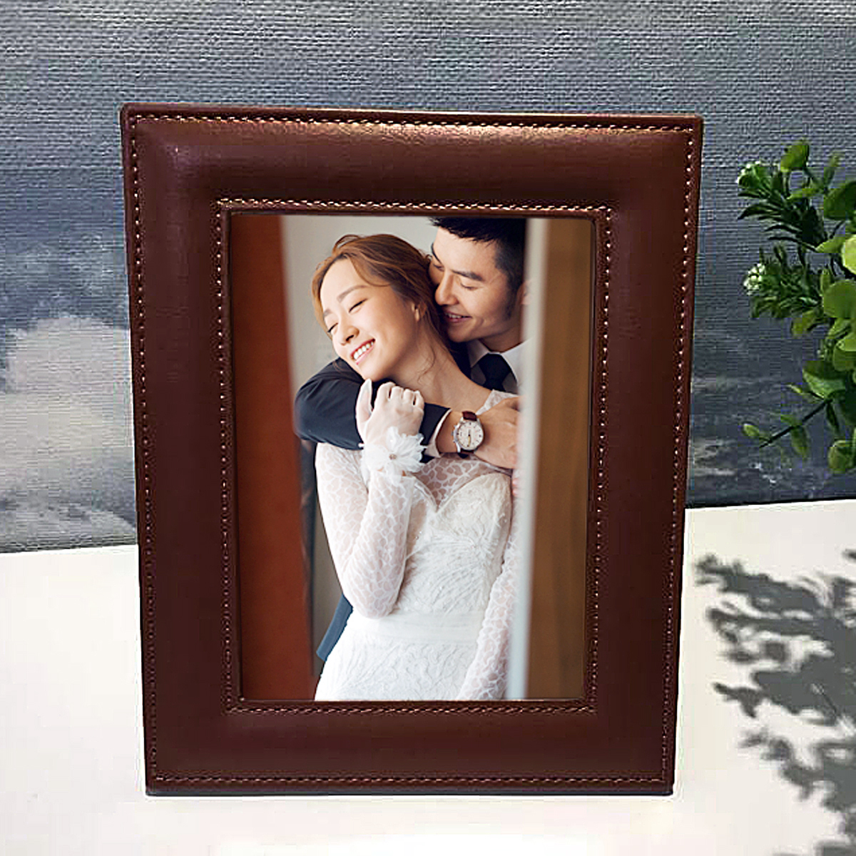 High-end Cortex Swing Table Photo Custom Wash Photos Children's Baby Wedding photo photo frame Enlarged Photo Swing