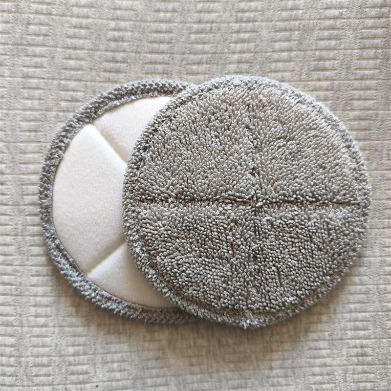 Electric Mop Cloth Can Be Attached and Replaced, Electric Vacuum Cleaner Floor Wiping Machine Special Cleaning Cloth for Dust Removal 14cm