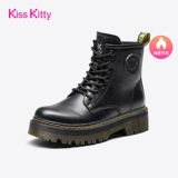 Kiss Kitty British Martin Boots Tide Cool INS Женские ботинки Мотоциклетные ботинки толстые нижние толстые сапоги на каблуках SA21725-36