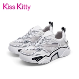 Kisskitty Luminous Daddy Shoes ck European Station Outlector 2020 New Ins Tide White Lothing Sports Women's Womens
