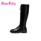 Kiss Kitty Зимние флисовые высокие сапоги для отдыха, 2020