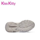 Kiss Kitty 2020 осенняя новая обувь для папы, спортивная повседневная обувь одинакового цвета, модная женская обувь, увеличивающая рост