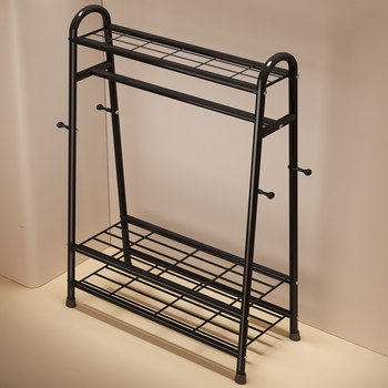 Clothes Drying Rack, Floor-Standing, for Bedroom, Home, Room, Clothes Hanging Rack, Simple Balcony Clothes Drying Rod, Dormitory, Movable Coat Rack