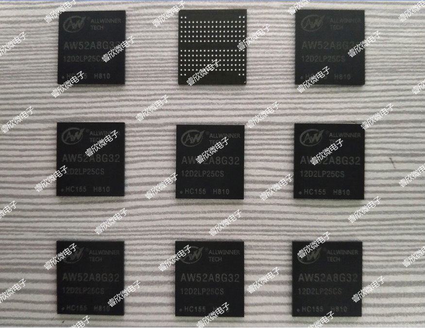 ALLWINNER ATL3A0832 REPLACES AW52A8G32 WITH 1GB LPDDR3