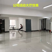 Gương tùy chỉnh tùy chỉnh khu vực Bắc Kinh lắp đặt tại nhà khiêu vũ yoga cửa hàng quần áo gương kích thước lớn gương tường - Gương