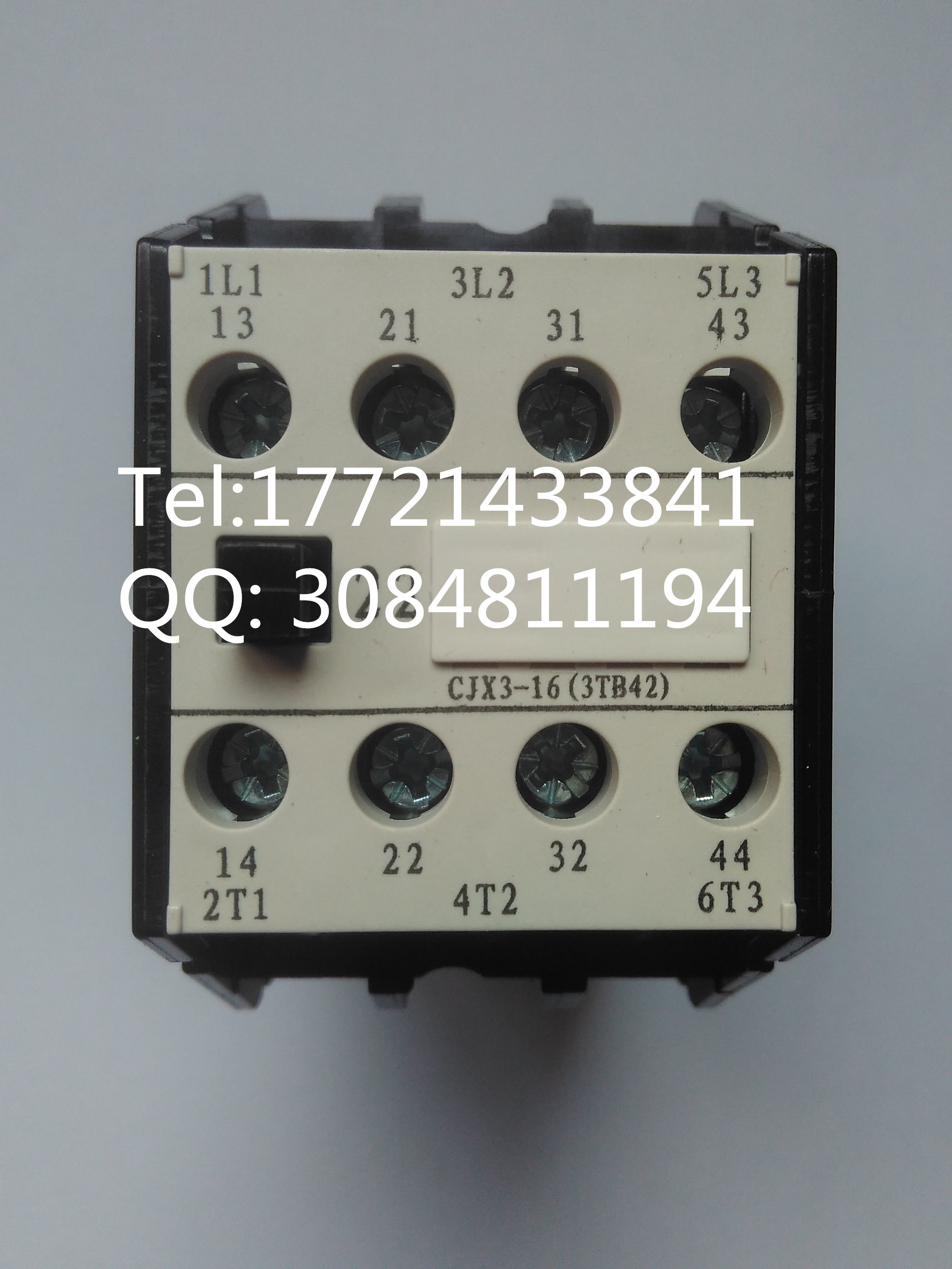 Original Shenyang 213 AC contactor CJX3-16 22 24VAC 50 60HZ