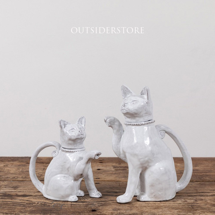 Spot ASTIER de VILLATTE Cat Teapot Cat Teapot Kettle made in France