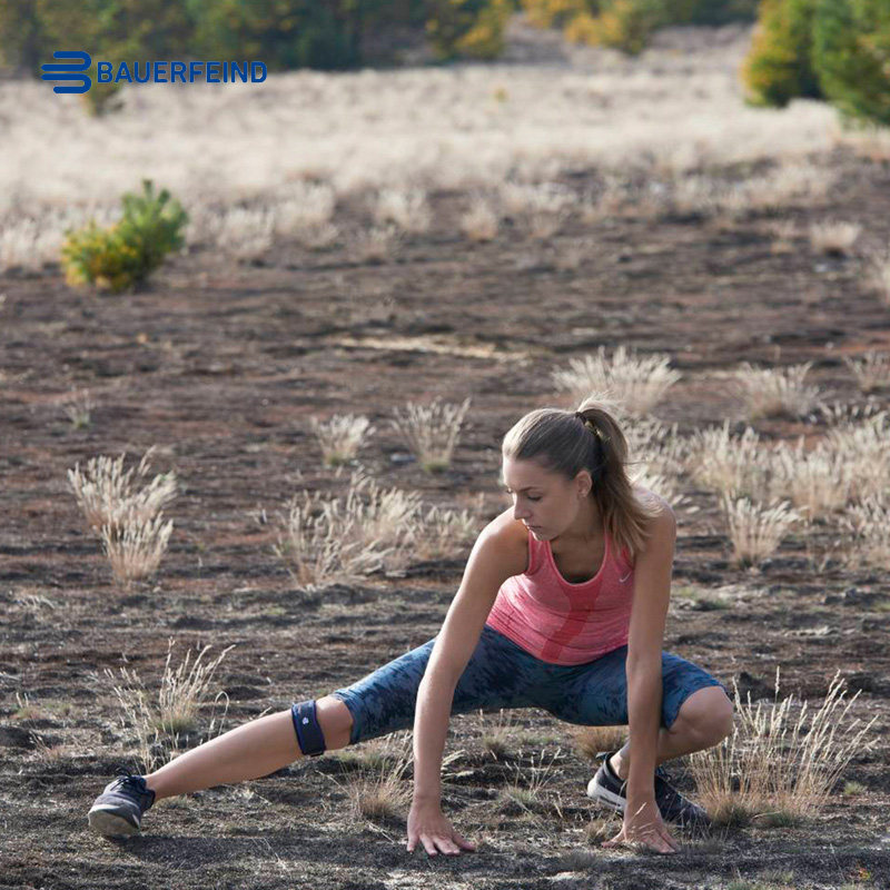 German Bauerfeind protection and anti-patellar belt GenuPoint running feather basketball Ballfin knee strap